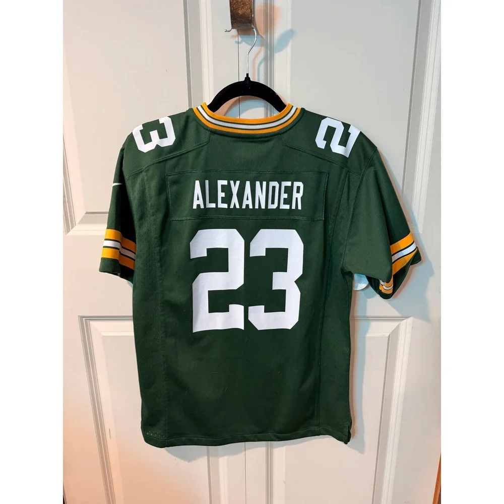 Nike Green Bay Packers Jaire Alexander 23 Youth Large Football Jersey Green NFL